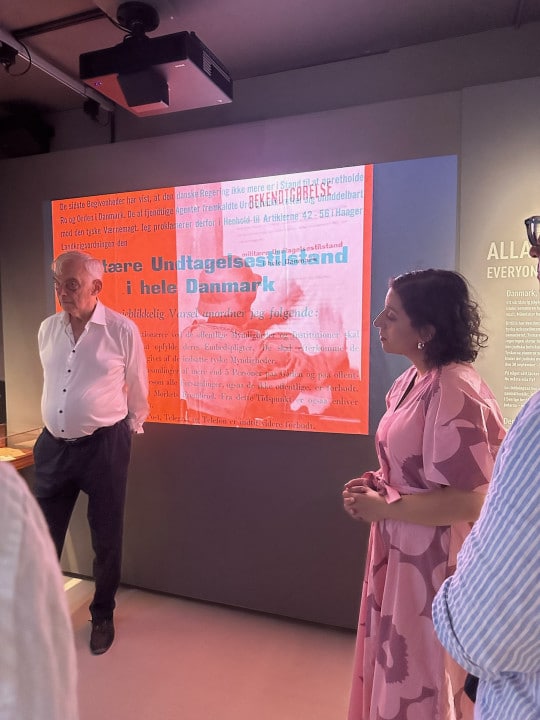 Lars Leijonborg och Simona Mohamsson presenterar åtgärder mot antisemitism.
