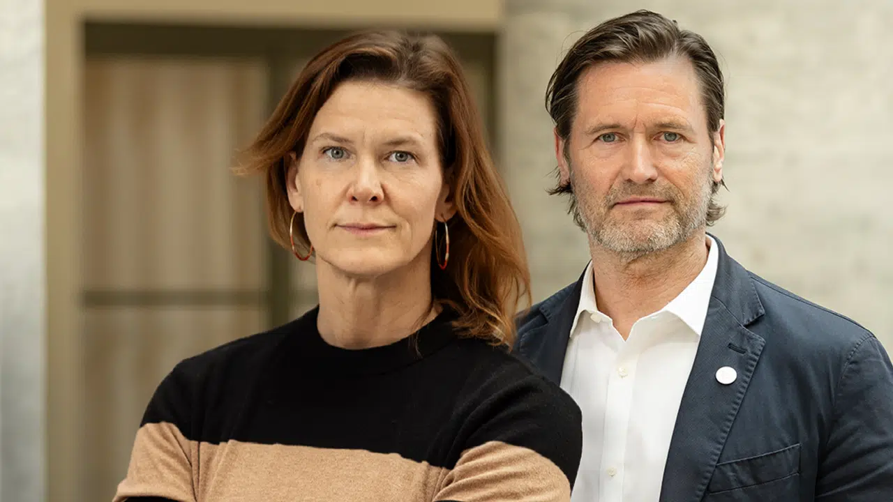 Martin Melin och Nina Larsson