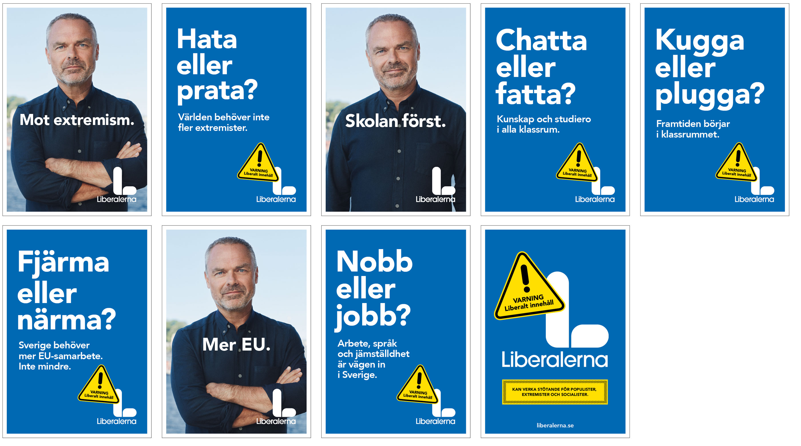 Liberalerna Presenterar Valkampanjen Liberalerna